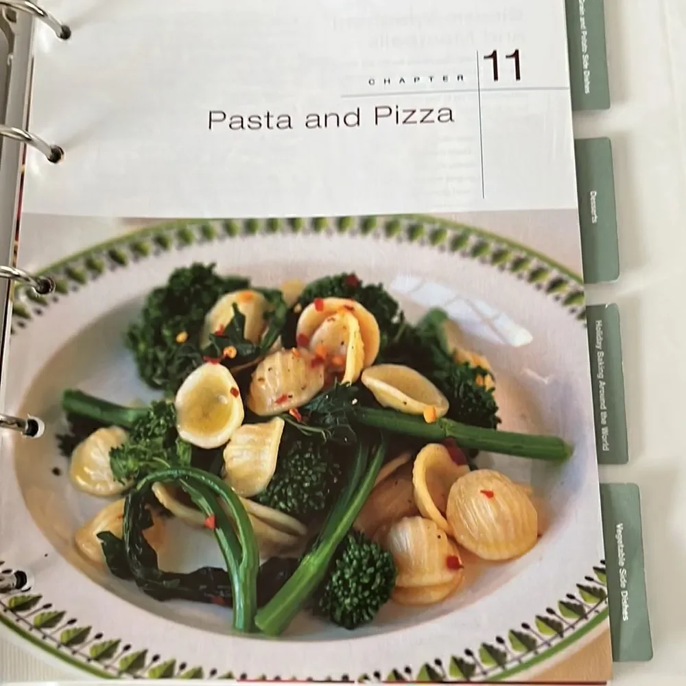 Vintage 2006 Weight Watchers Colorful 452- Page Cookbook w/  Endless Recipe- NEW